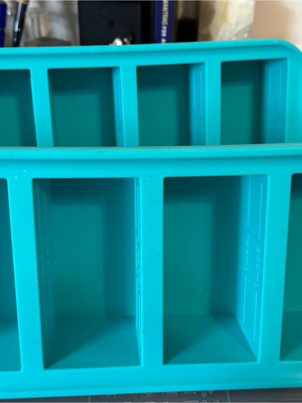 Set of Six Silicon Items, Including 2 Ice Cube & 4 Soup Freezer Containers.